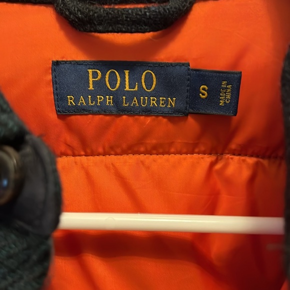 Polo plaid puffy coat - Picture 2 of 4